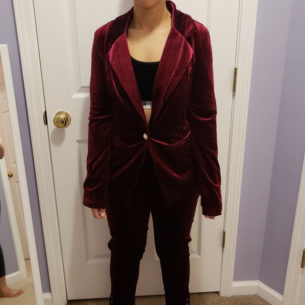 Burgandy suite